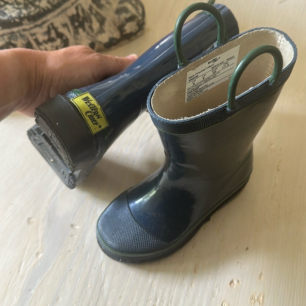 Western chief rain boots wellie 9 toddler